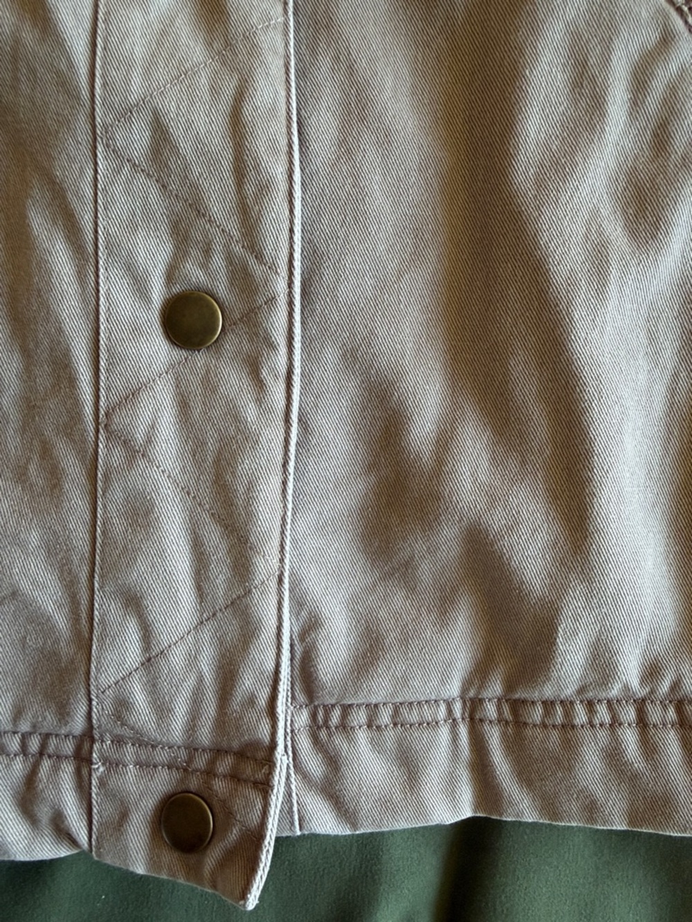 {BOHME} Roman Chore Jacket Mauve S - Picture 5 of 8